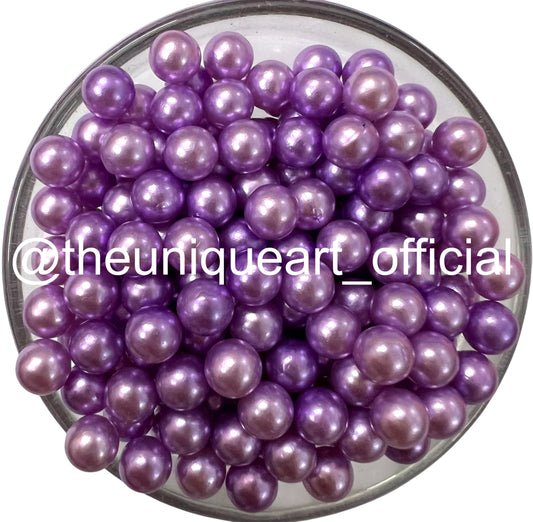 Light Purple High Quality 6mm No Hole Beads