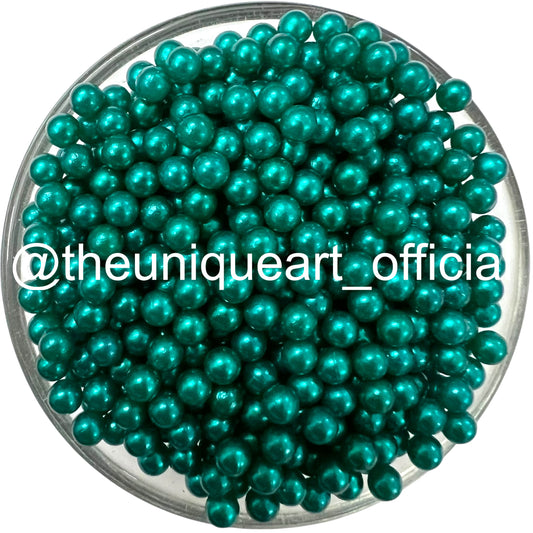 4mm Peacock High Quality No Hole Beads