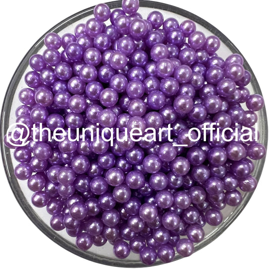 4mm Light Purple High Quality No Hole Beads