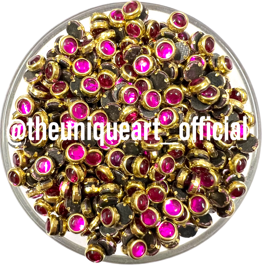 Dark Pink / Rani 4mm Glossy