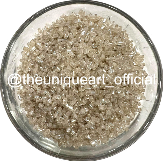 Dusty Sand Cut Beads