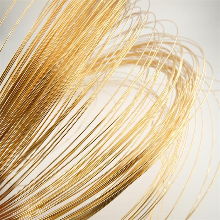 Golden Gauge Wire For Jewellery Making - 1 Meter