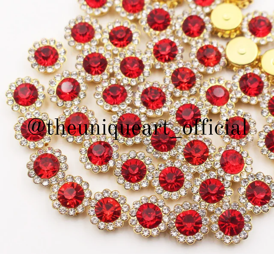 10mm Sunflower Red