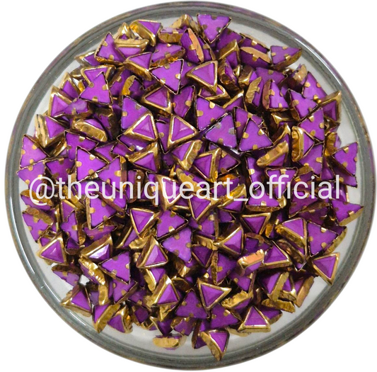 Pastel Purple 4×4×4 Triangle