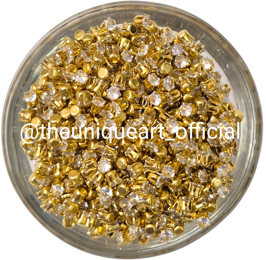 3mm Round Ad Clip Stone