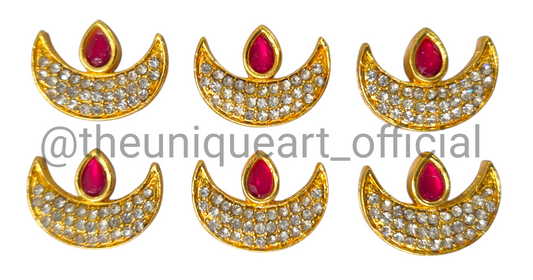 Rani Pink Moon with Glass Chaton