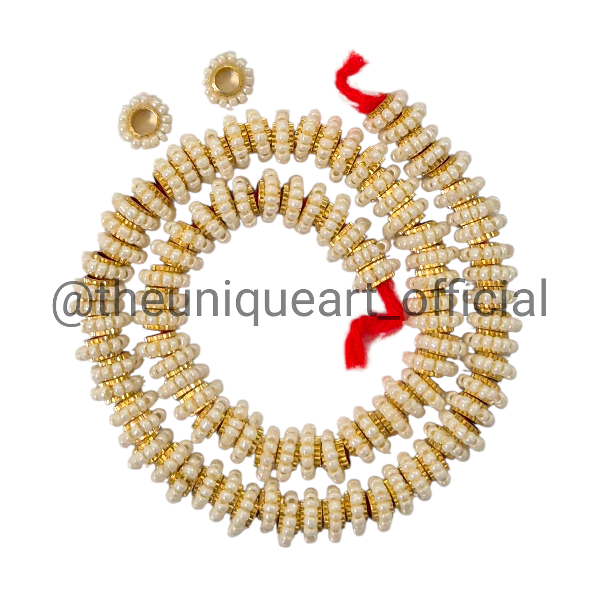 Pearl Chakri Ring Beads (24pcs)