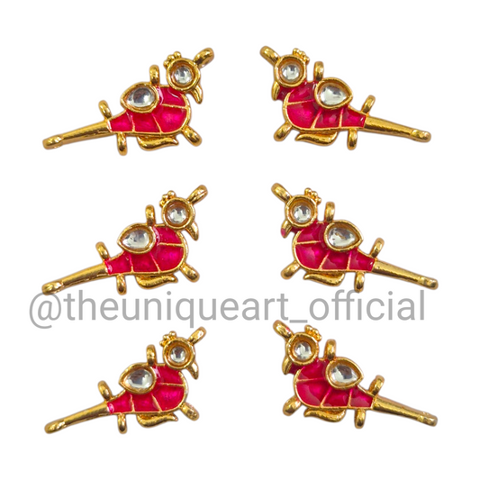 New Rani Pink Parrot Pair