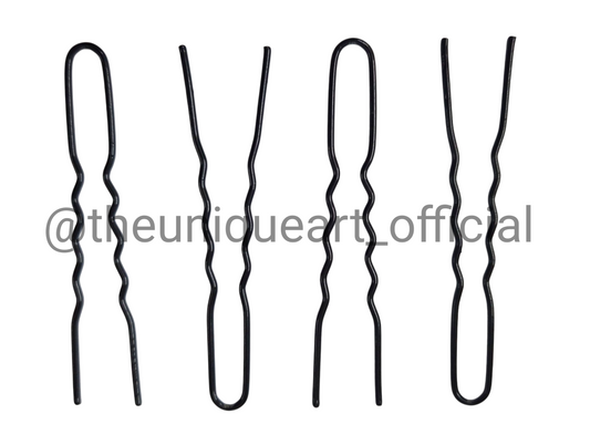 High Quality Thick U Pin Black