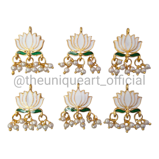 White Meena Lotus with Loreal