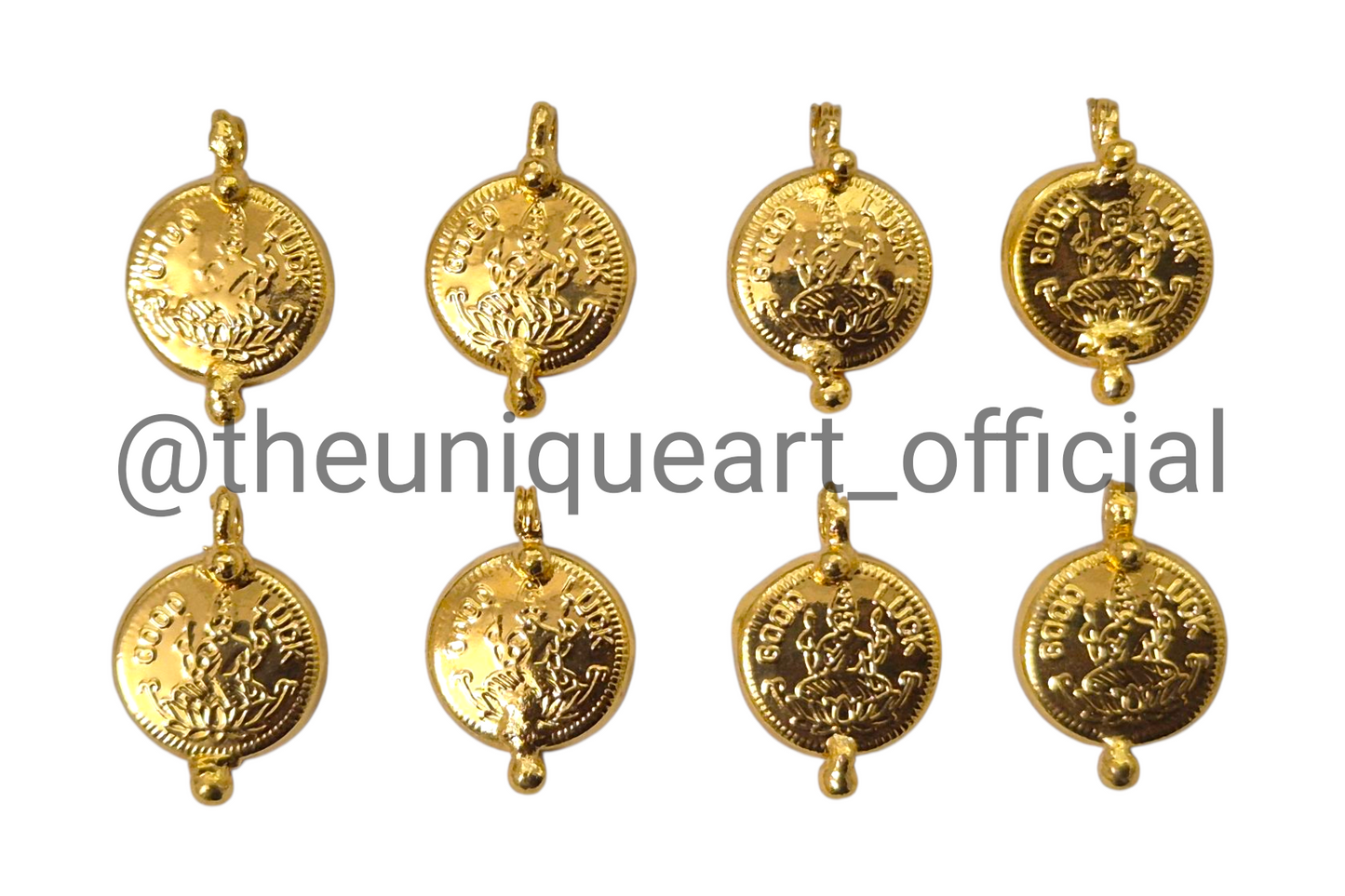 High Quality Two Loop Lakshmi Golden Plated