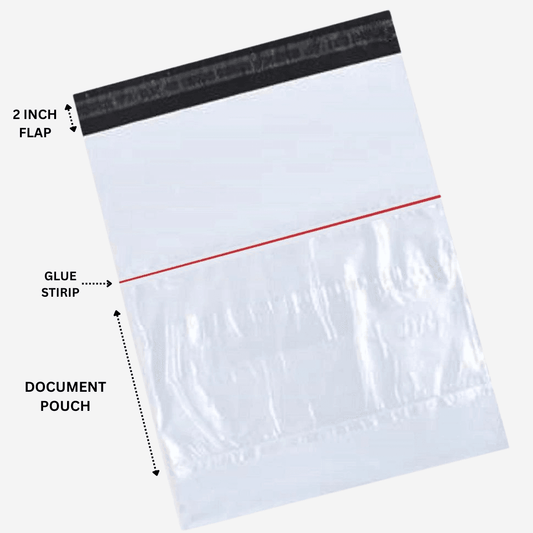 6x9 inch Courier Bag with POD (Pack of 10pcs)