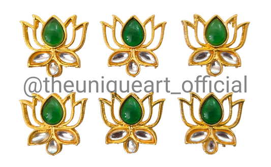 8 Petal T/P Lotus Green