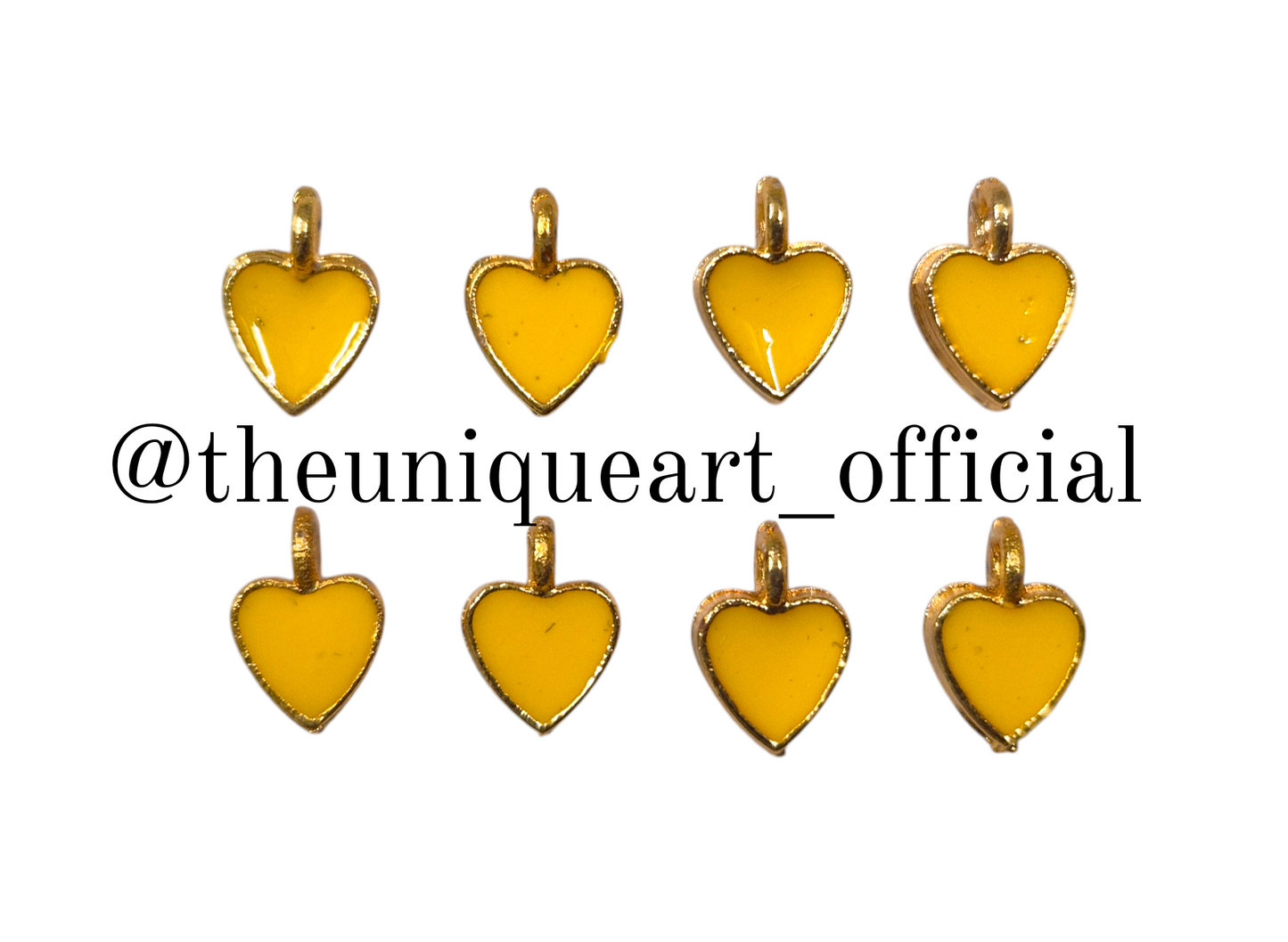 Heart Yellow with Loop