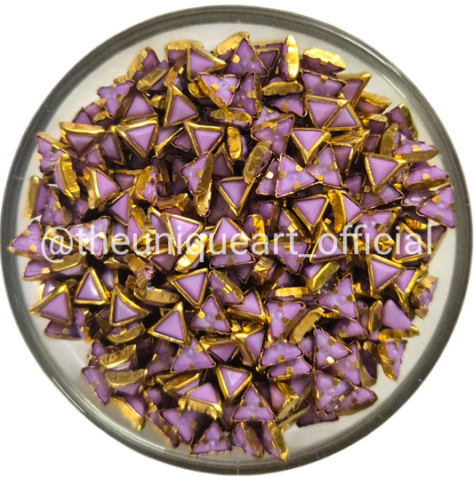 Lilac Purple 4×4×4 Triangle