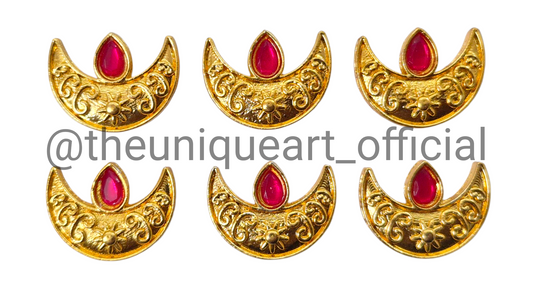 Moon Gold with Rani Pink Drop