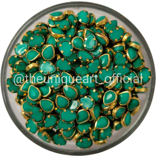 SP Teal Green Drop 4x6mm