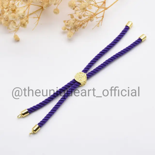 Purple Bracelet Cord