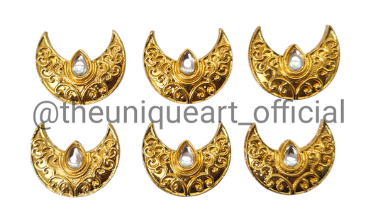 Moon Gold with Silver Drop