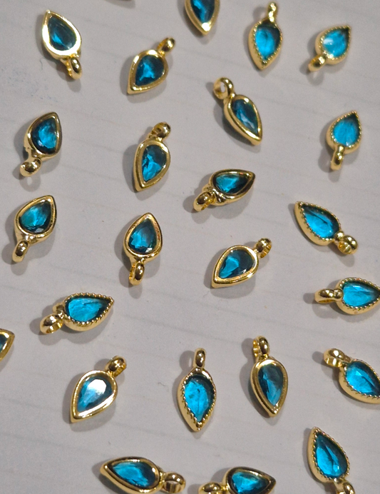 Peacock AD Drop Pendant with Loop