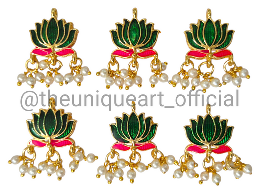 Green Meena Lotus with Loreal