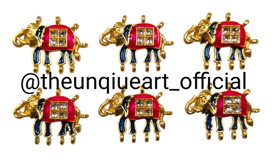 Elephant Rani & Navy Blue