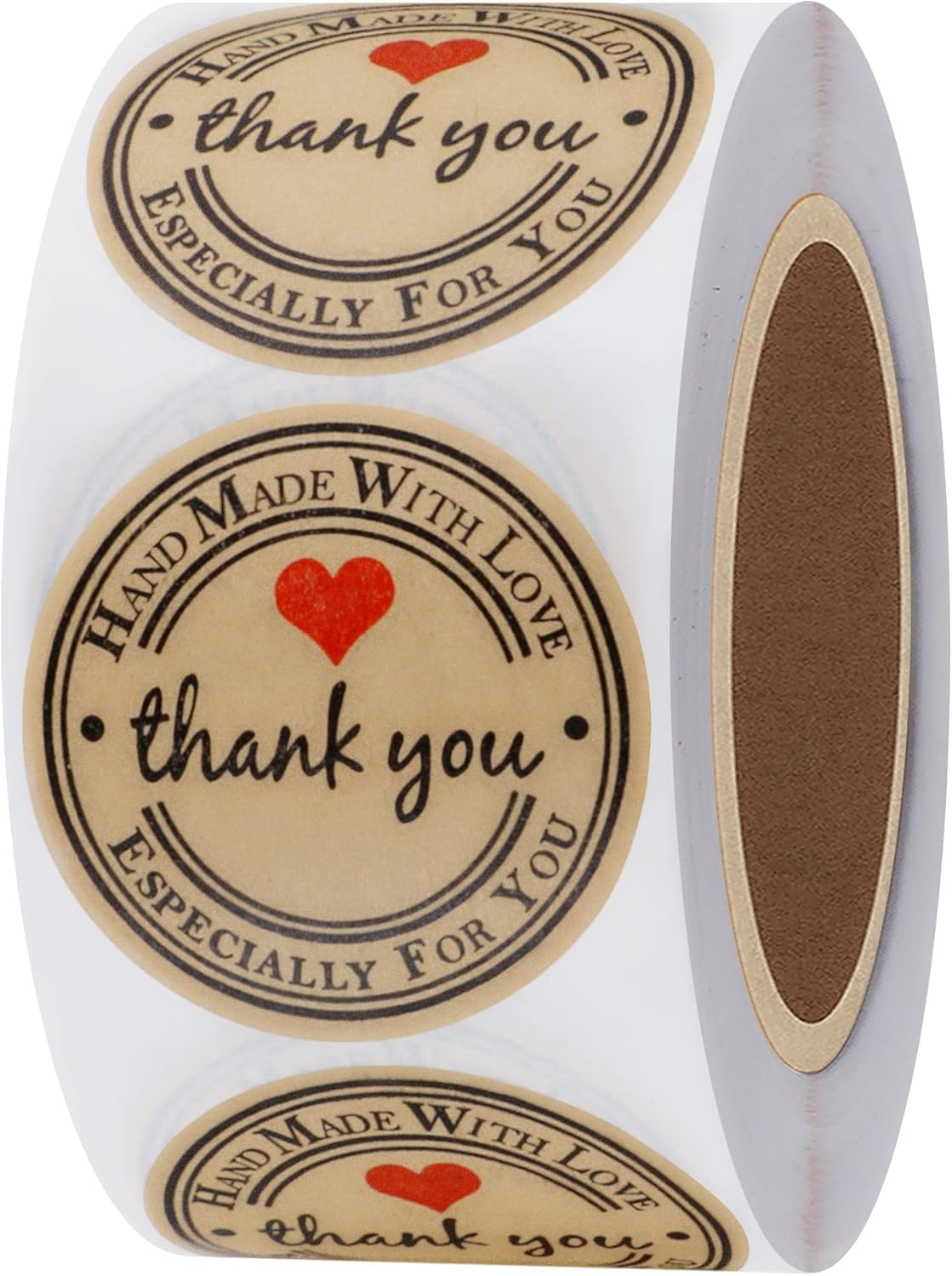 Thank You Stickers 500pcs Roll (D3)