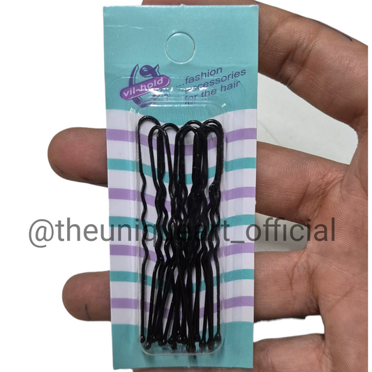 High Quality U Pin Black 4.5 cm