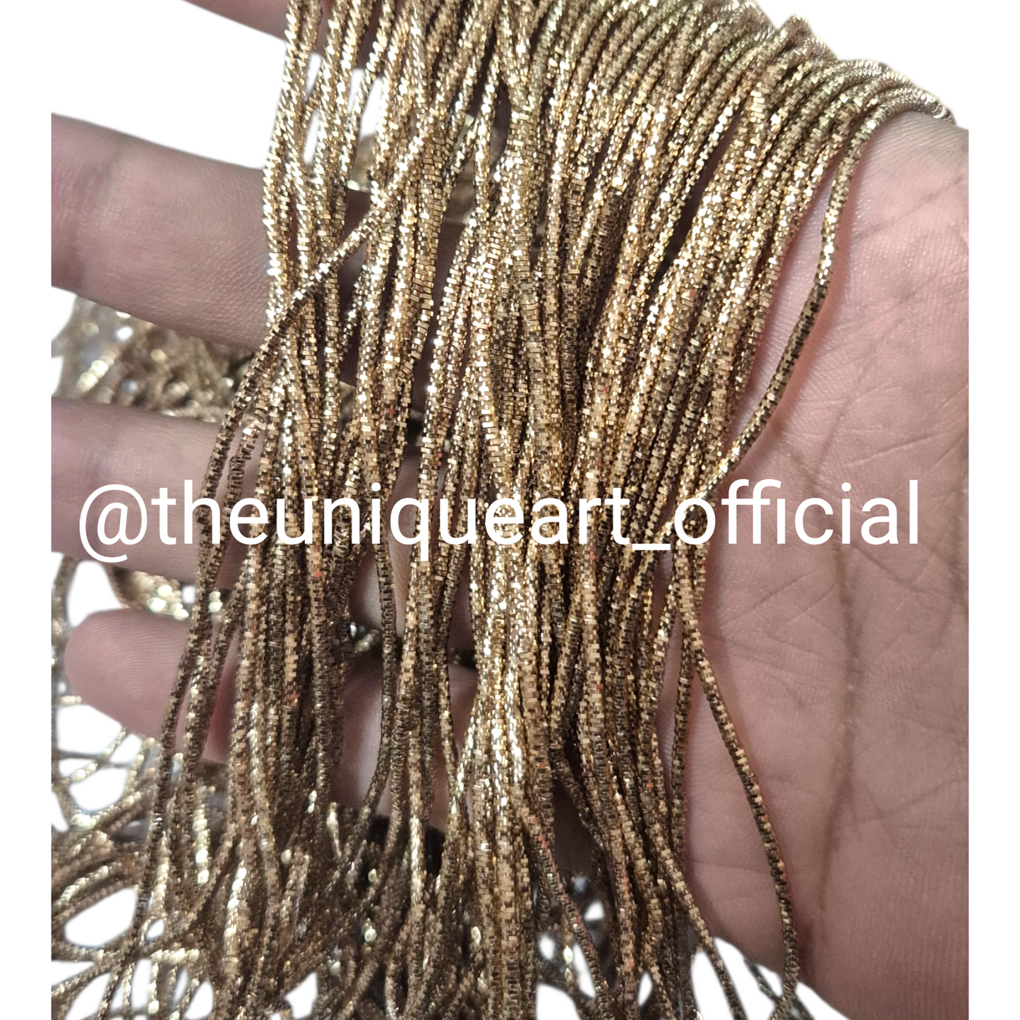 Antique Gold Nakshi Bullen Wire