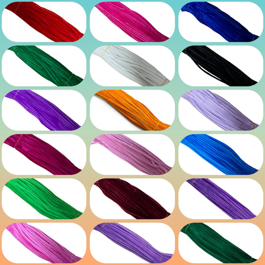 Combo of 18 Colours 8mm High Quality Pipe Cleaner (95-100pcs in each Bundle)