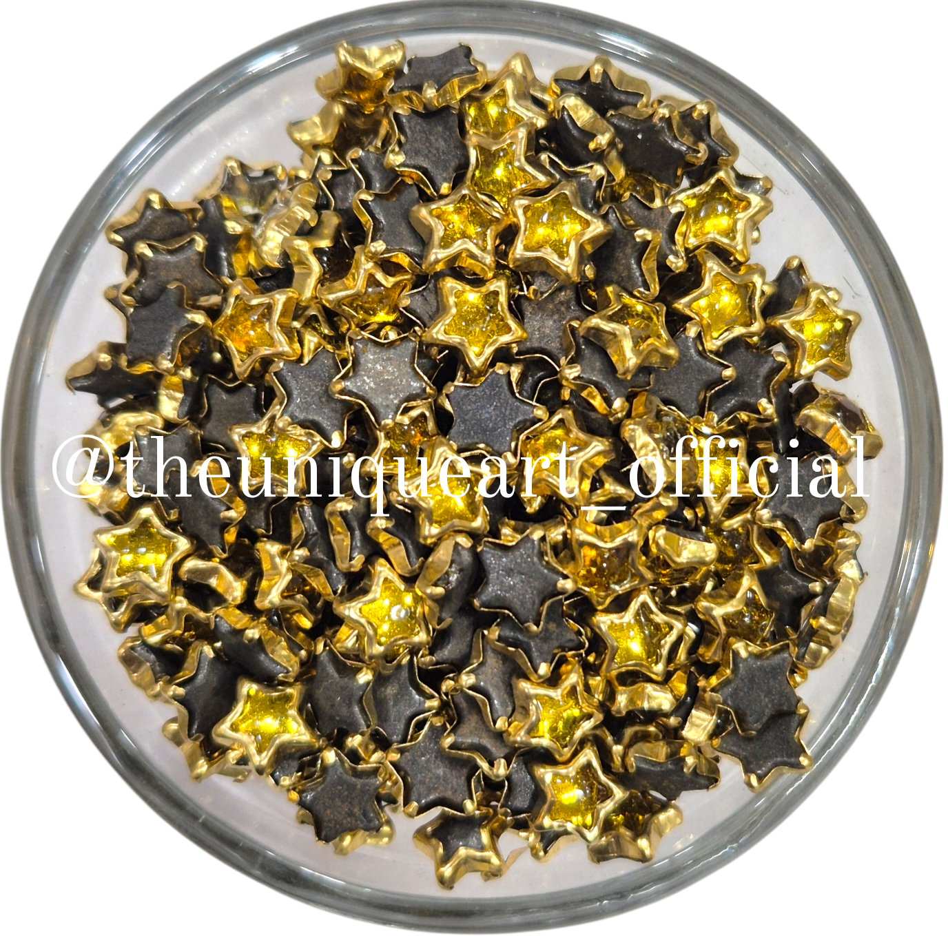 Yellow Star Glossy