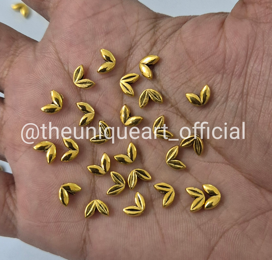 V Leaf Charms