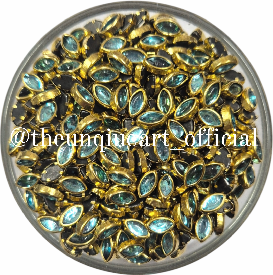 Light Blue 3x6 Glass