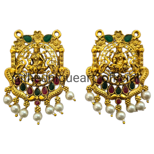 Laxmi Pair Big Pendant (D1) 60mm