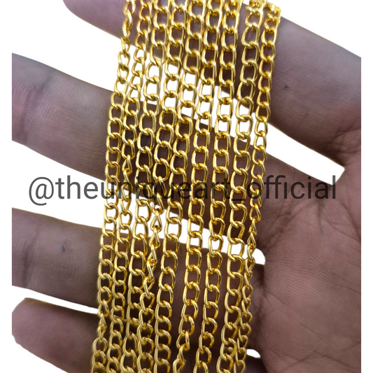 Anti Turnish D4 Chain Dark Gold