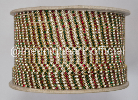 Tricolour Stone Chain