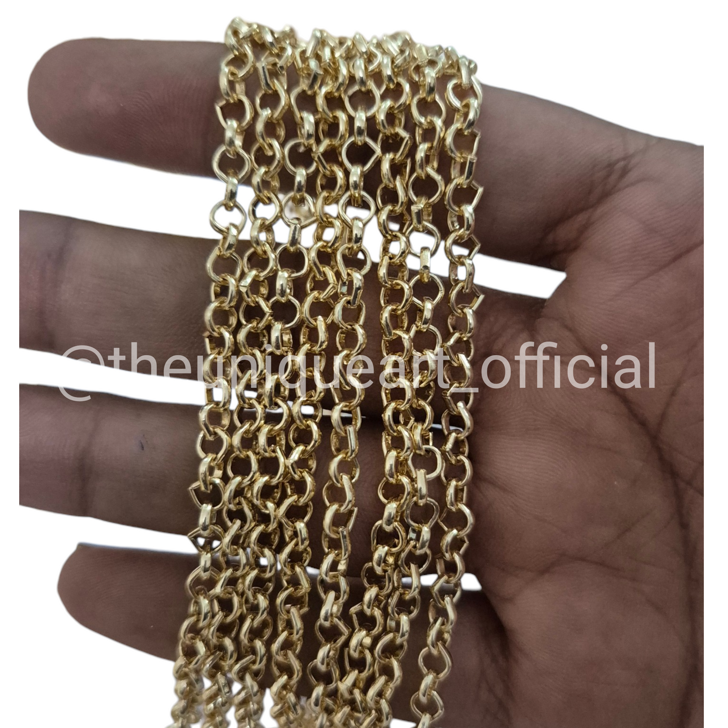 Anti Turnish D2 New Chain Lacquer Gold
