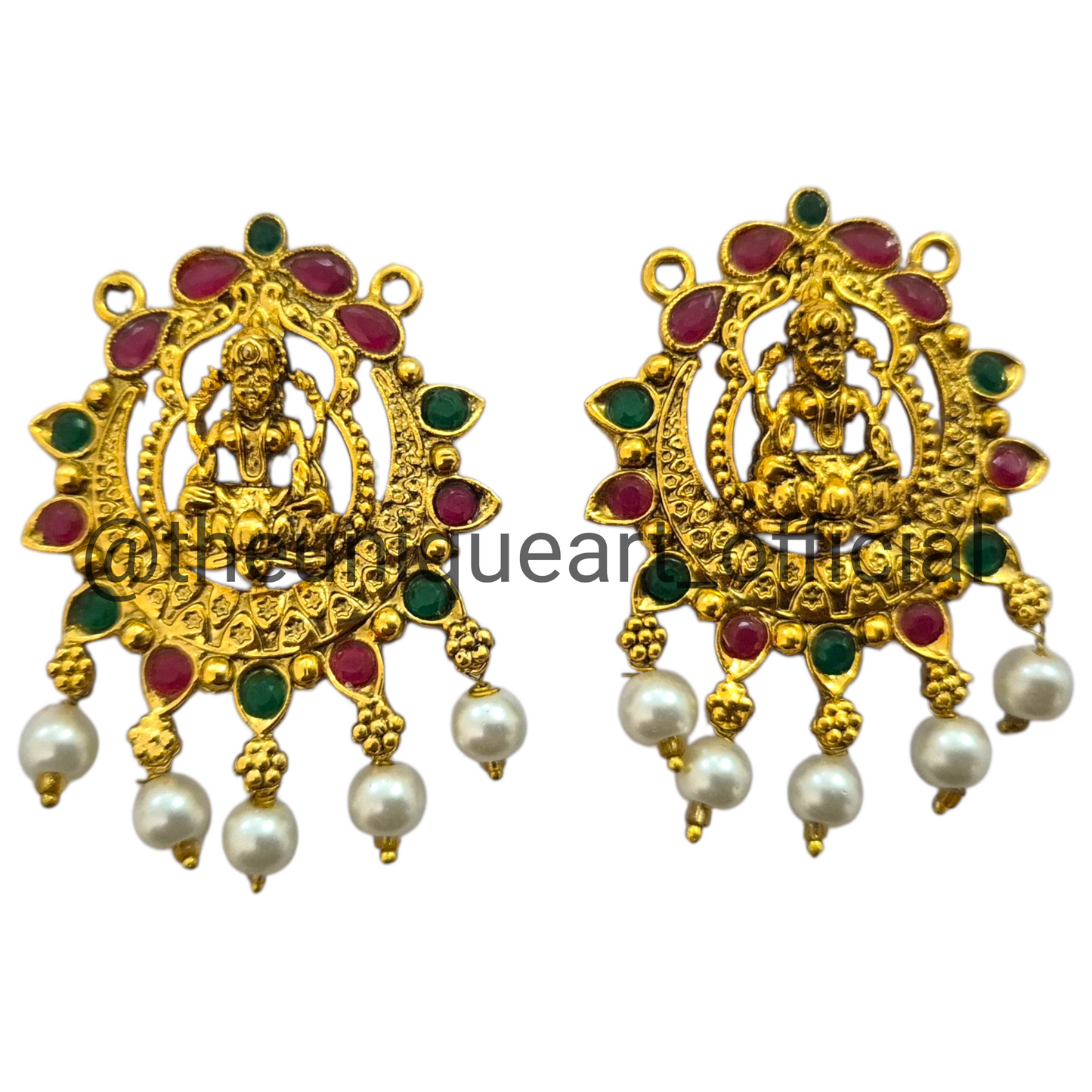 Laxmi Pair Big Pendant (D4) 50mm