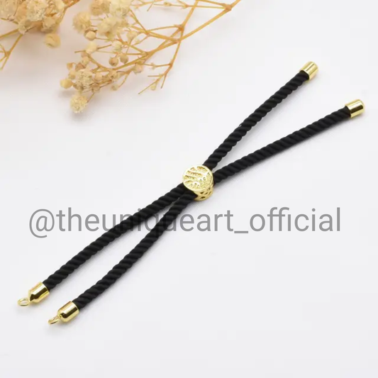 Black Bracelet Cord
