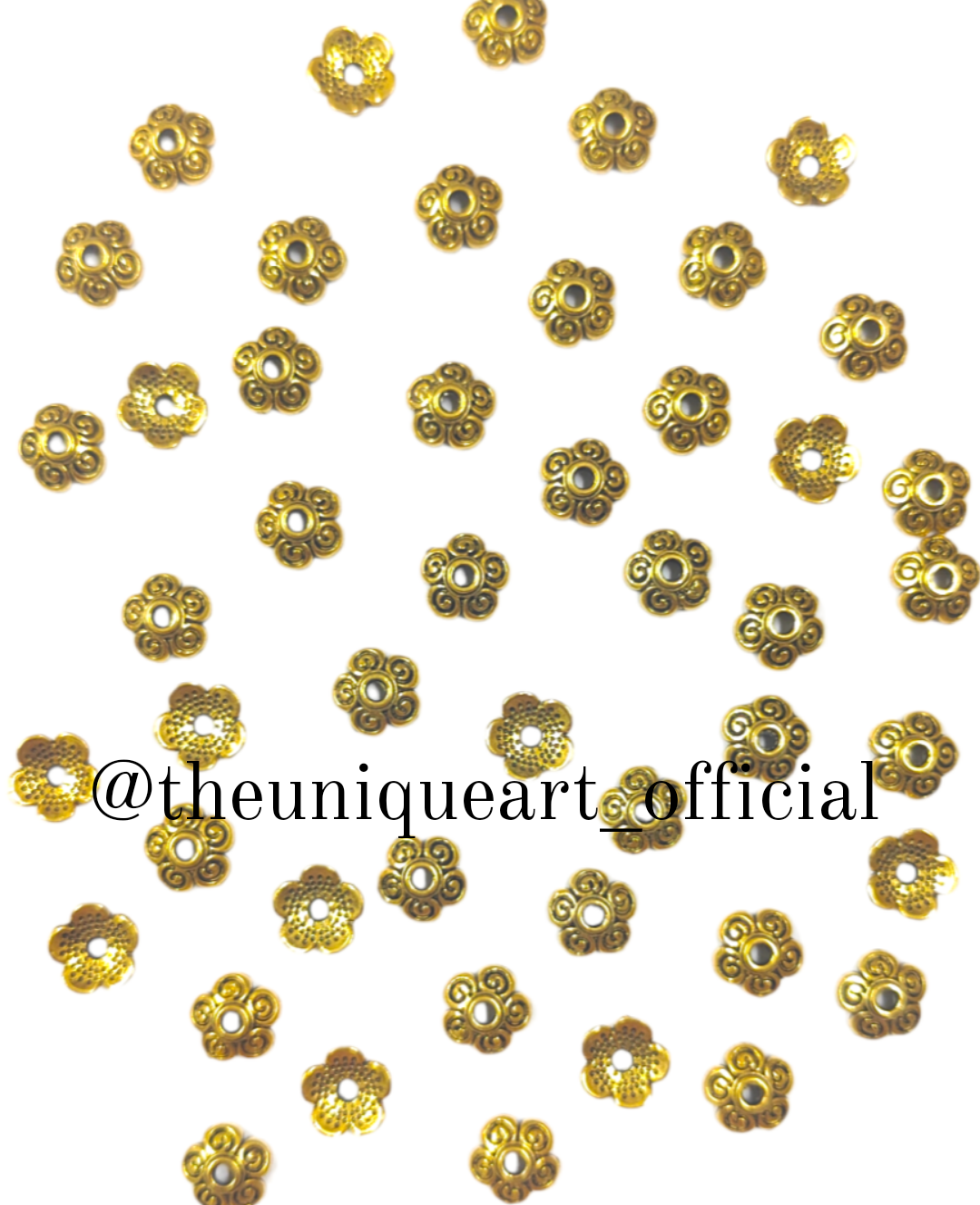 Metal Bead Cap D1