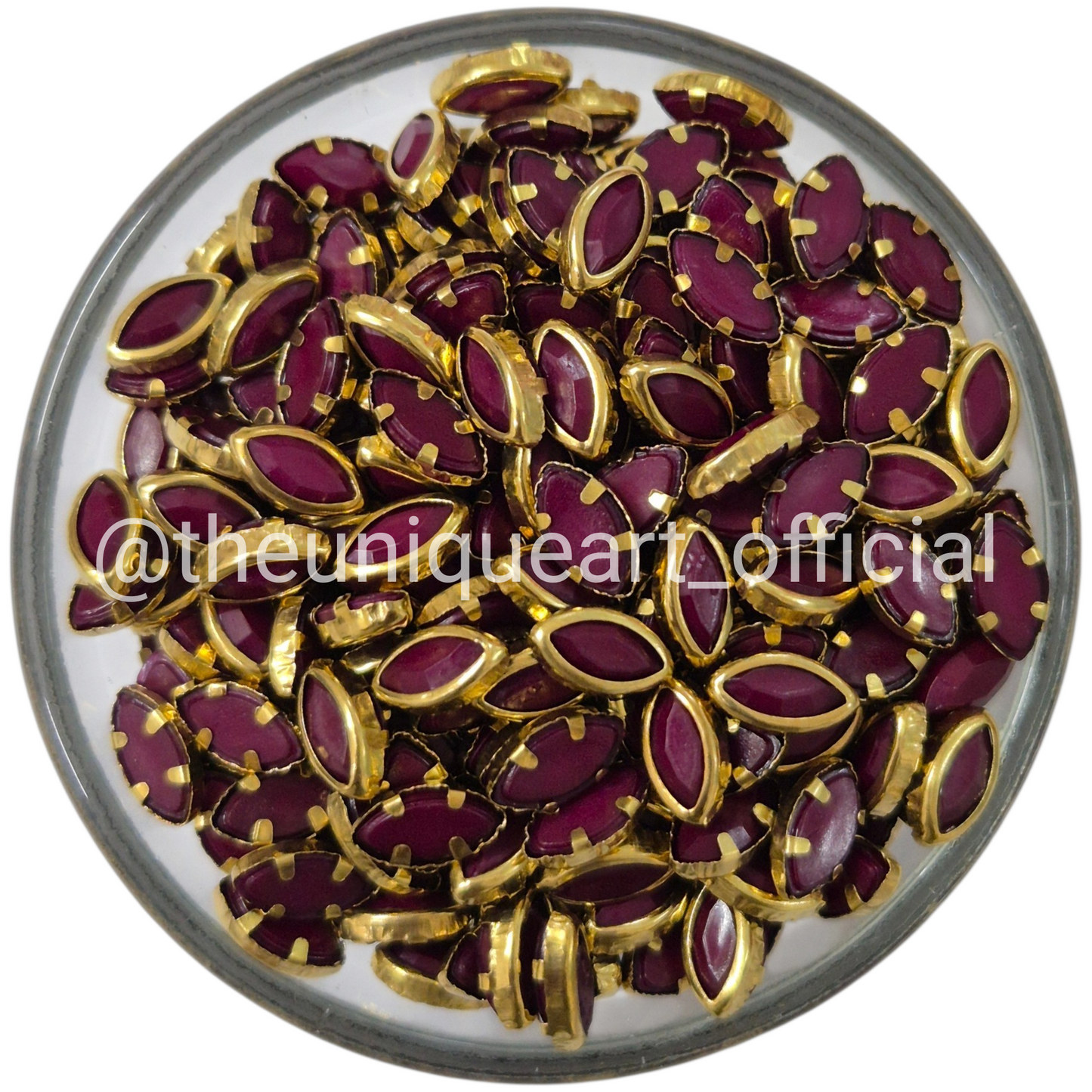 SP Maroon 8x4mm